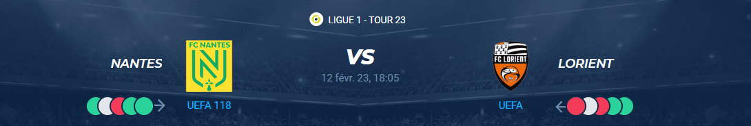 You are currently viewing Nantes vs Lorient