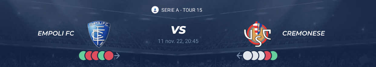 You are currently viewing Empoli vs Cremonese