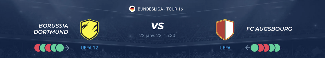 You are currently viewing Dortmund vs Augsbourg